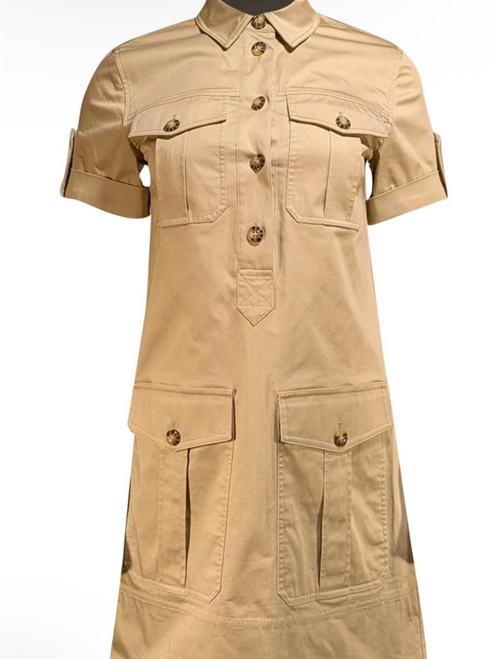Veronica Beard Short-Sleeve Utility Dress - NWT - Never Been Worn